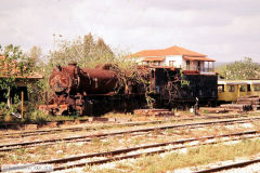 
2-8-2 '7115', Breda 2596/1951 at Pyrgos yard, Greece, in 2007